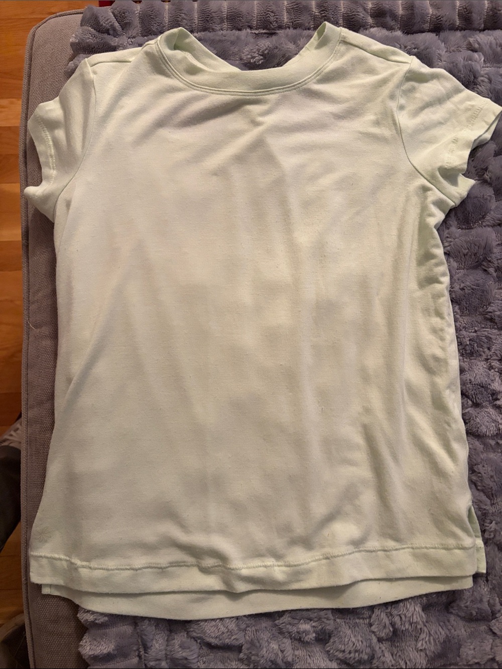 Athleta Short Sleeve Crew in Pale Mint